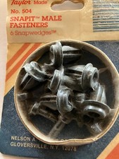 NOS Taylor Made Top Snap It Male Fastners 504  6 