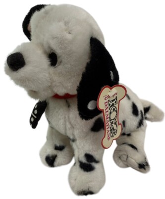 W/ TAGS! Vintage Applause 102 Dalmatians Domino 11'' Plush Stuffed Animal Toy Dog