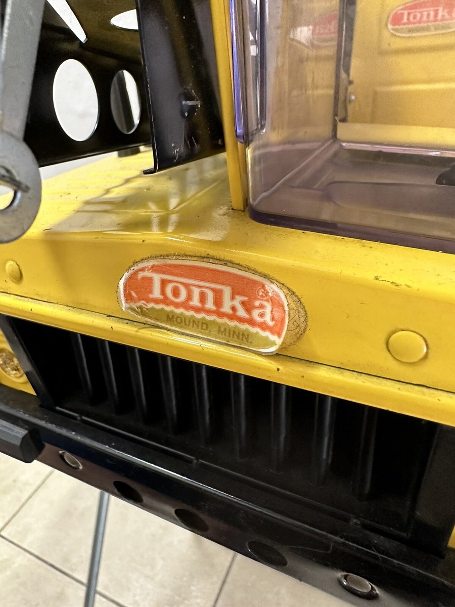 VINTAGE Tonka Truck Mighty Crane Mobile Crane 3940 NEAR MINT