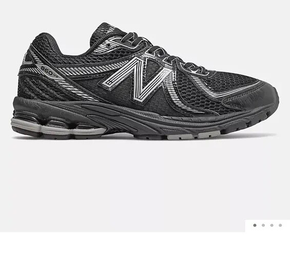 NEW BALANCE Women's 860 V2 Black Running Shoes Sneaker -USA