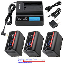 Kastar Multifunction Charger Battery for Sony BP-U30 BC-U1 BC-U2  Sony PHU-60K