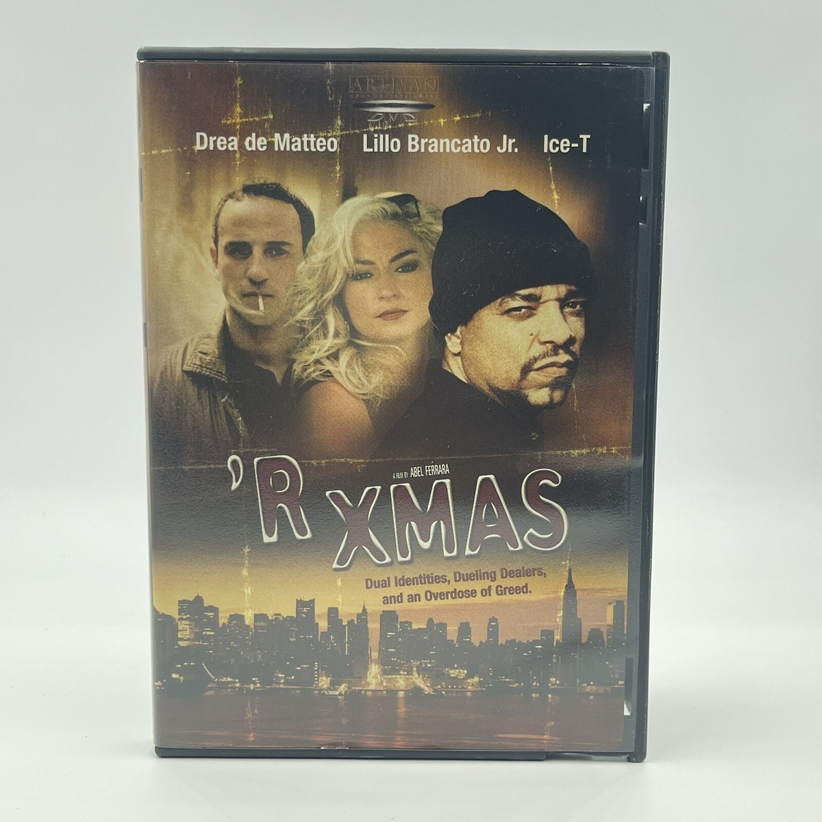 R-Xmas DVD, 2002 Drea de Matteo Ice-T Blockbuster Video