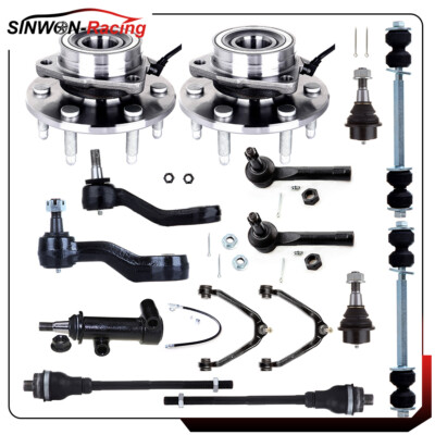 Fit For 1999-2006 Chevrolet Silverado 1500 Front Tie Rod End Wheel Hub Bearing