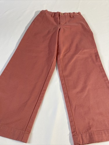 Vineyard Vines Boys Sz 6 Pink School Uniform Chino Adj.Waist Casual Preppy Pants - Picture 2 of 12