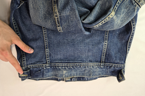 Lee Riders Vintage 1960s 101J Sanforized Blue Denim Jacket Mens 34 Small S - Picture 11 of 11