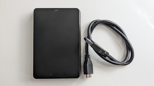 Toshiba Canvio Basics 1T 2,5", externe USB 3.0-HDD, VC63700-C, kaum genutzt
