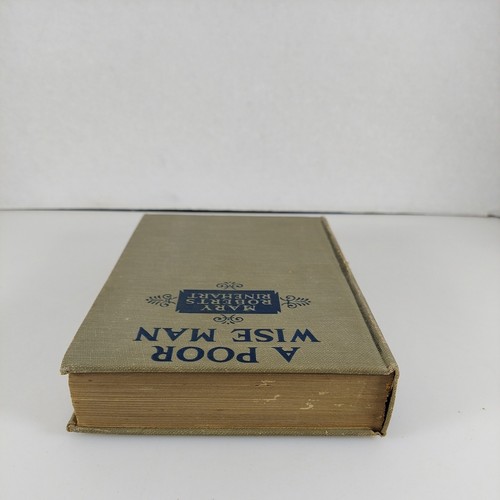 A Poor Wise Man by Mary Roberts Rinehart 1920 Hardcover George H Doran - Picture 5 of 14