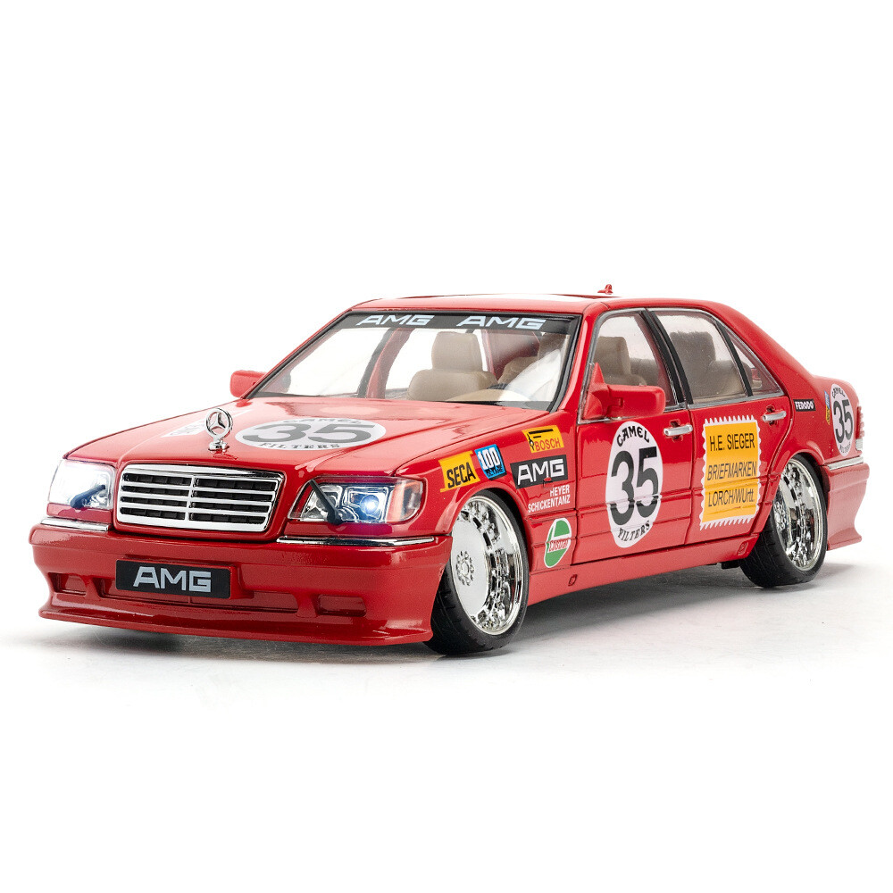 1:24 Diecast Model Car Toy Mercedes-Benz 300SEL W140 Vintage