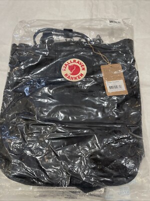 Fjallraven Kanken Totepack, Black, One Size Style 23710 New