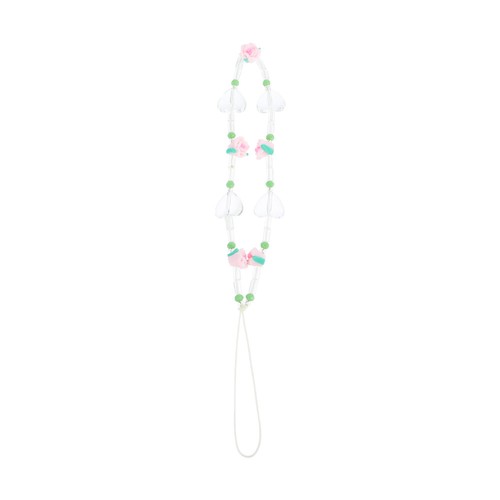 Flower Phone Lanyard Mobile Strap Hanging Chain Chains for Women - 第 1/12 張圖片
