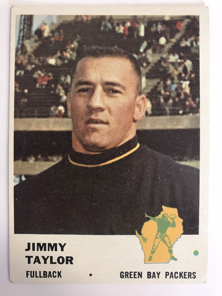 1961 Fleer CARD #89 JIM JIMMY TAYLOR Green Bay PACKERS LSU 1961 Fleer CARD #89 JIM JIMMY TAYLOR Green Bay PACKERS LSU