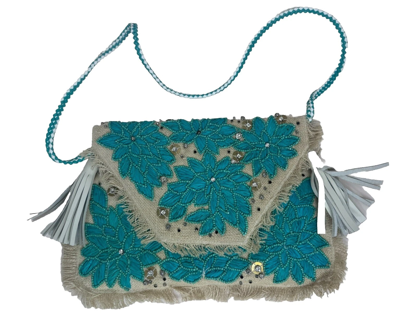 Anthropologie Tote Beaded Bags & Handbags for Women