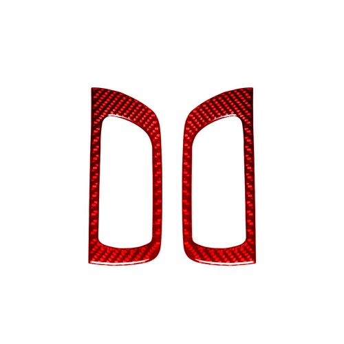 Red Carbon Fiber Interior Door Handle Bowl Panel Cover Trim For LEXUS RX330 350 - Imagen 10 de 15