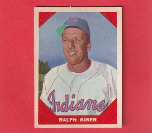 1960 Fleer Baseball Greats (#1-79) - Pick A Card, P-MT condition - Picture 179 of 186
