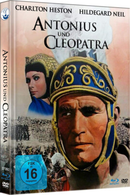 Blu Ray DVD Mediabook - William Shakespeares Antonius und Cleopatra  NEU