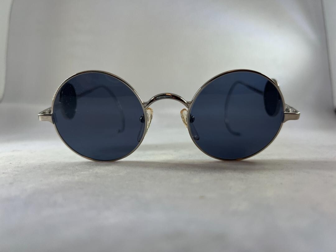 Unused 90s Jean Paul GAULTIER Vintage Sunglasses 58-0103 Silver 