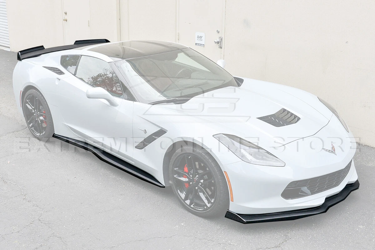 For 14 19 Corvette C7 Z06 Stage 2 Performance Package PRIMER BLACK