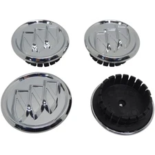 Set of 4 Buick Chrome Center Caps 2.5 IN LaCrosse Regal Lucerne 9595157 9594955