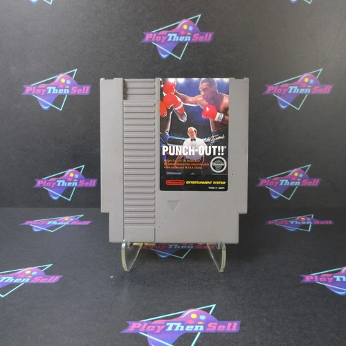 Refurbished Mike Tyson's Punch-Out Nintendo NES Cartridge / Tested - Very Good