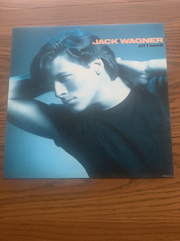 Jack Wagner 1984 All I Need 12x12 Promo Cover Flat Poster Cisco  Glen Ballard