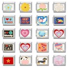 Italian Modular Charms Fits All Italian 9mm 18 Link Modular Bracelets DIY