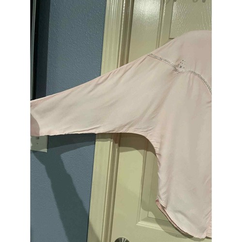 NWOT Vintage 1980's Judy Knapp Cali Pink Women's Pearl Buttons Western Top sz M - Picture 6 of 6