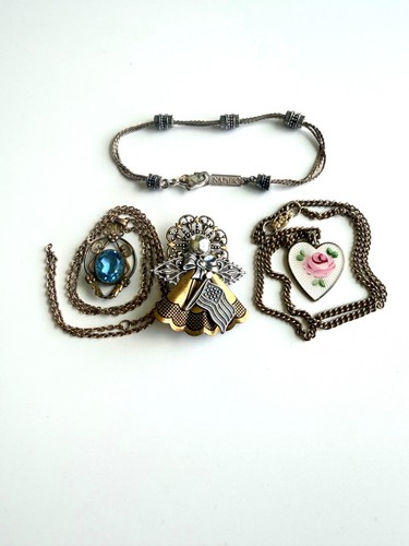 VTG Jewelry Napier Bracelet Sara Coventry Heart Necklace Kat's Creations Brooch