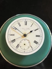 GOOD BALANCE Early Private Label Breitling Chronograph Pocket Watch Movement