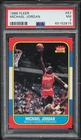 1986-87 Fleer # 57 Michael Jordan Rookie PSA 7 NM NEW PSA CERT