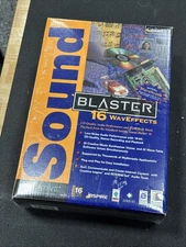 Vintage Creative Sound Blaster 16 ISA WavEffects SB4171 New Factory Sealed