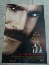 The Gangs of New York - Movie Poster with Daniel Day-Lewis as Bill 