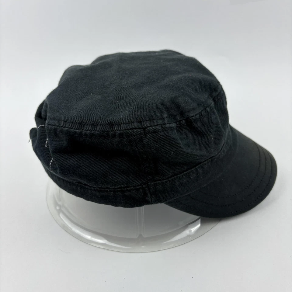 Gorra Puma Gorra Correa Trasera Talla Única Para Hombre Negro Cadete Militar Algodón Bordado Foto 3 de 4