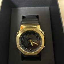 CASIO G-SHOCK GM-2100 GB Gold Digital Watch with Box