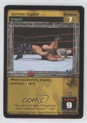 2001 WWE Raw Deal Trading Card Game Tazz Chris Benoit #31/150v2.0 Rookie RC 3c7