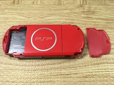 GD7958 With Defects - PSP-3000 BLACK & RED SONY PSP Console Japan