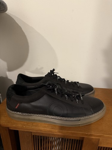 Men's Oliver Cabell Low 1 Black Ghost Low Top Sneakers Size 46 EUR, 13 USA