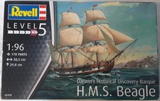 Revell – Nr. 05458 - Segelschiff - HMS „Beagle“ im Maßstab 1:96