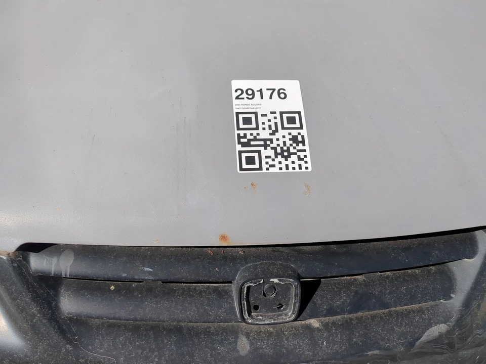 1998-2000 Honda Accord Hood Oem HV03W - Image 4 of 4