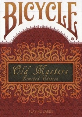 Bicycle Playing Cards - Old Masters (Limited Edition) RARE - Minor Dent to tuck