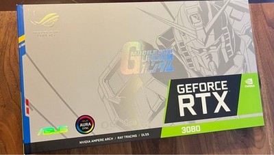 ASUS ROG STRIX GeForce RTX 3080 NVIDIA ROG-STRIX-RTX3080-O10G-GUNDAM-EDITION