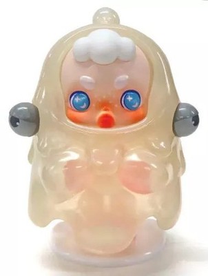 POP MART SKULLPANDA Candy Monster Town Milk Ghost Mini Figur Sammlerstück