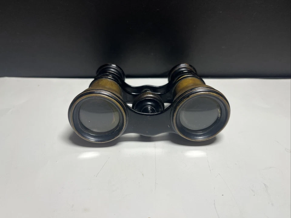 Lemaire Fabt Paris Opera Binoculars Vintage, 4" Early 1900s. - Image 3 of 4