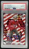 2025 Panini Mosaic Tez Johnson Rookies RC Red and White Stripe Prizm #316 PSA 10