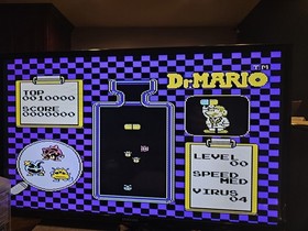 Dr. Mario (Nintendo NES, 1990) Authentic Tested Working