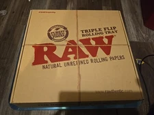 RAW Triple Flip Bamboo Rolling Tray