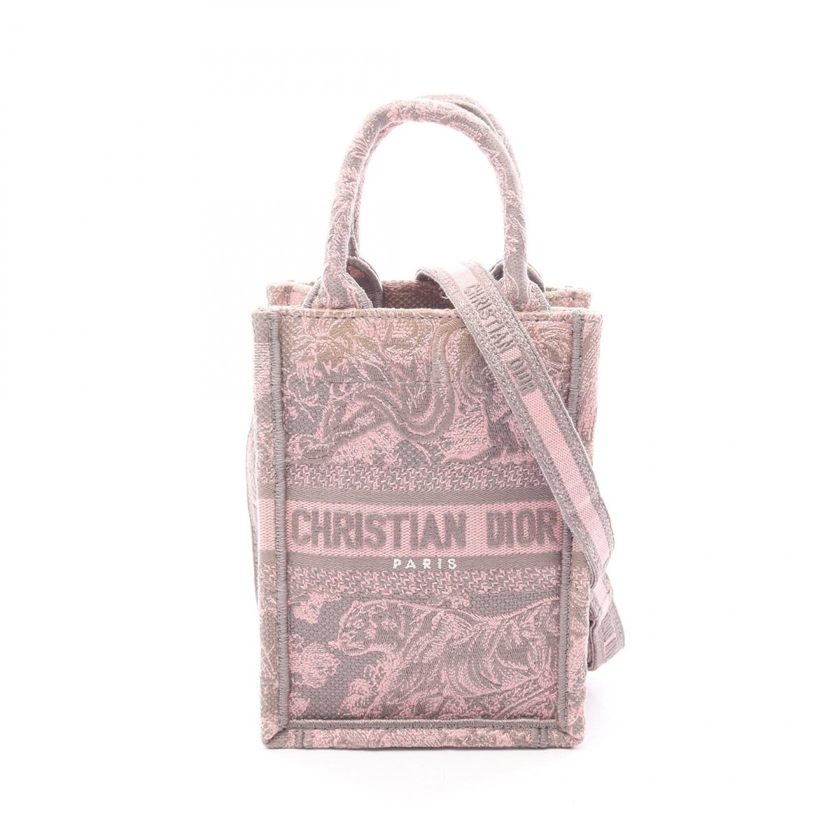 Christian Dior BOOK TOTE Vertical Mini Shoulder Crossbody Handbag
