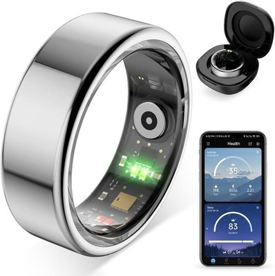 COLMI R02 Android & iOS Smart Ring Activity Tracker Unisex 8 Silver Bluetooth