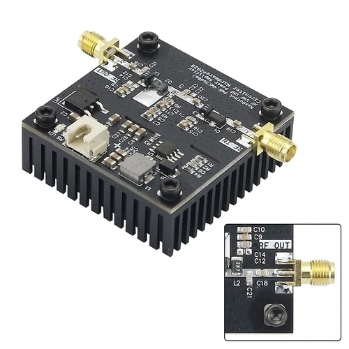 Signal Boosting RF Power Device Operating Between 0 5 and 800MHz Range