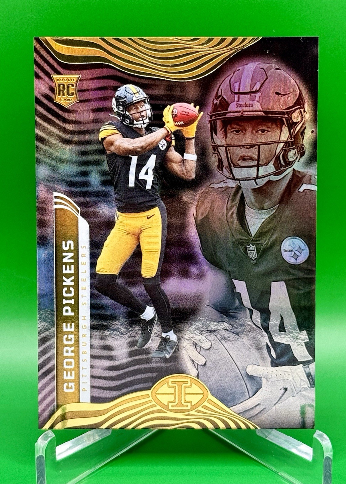 2022 Panini Illusions Hobby Thick #66 George Pickens Rookie RC Steelers Cowboys