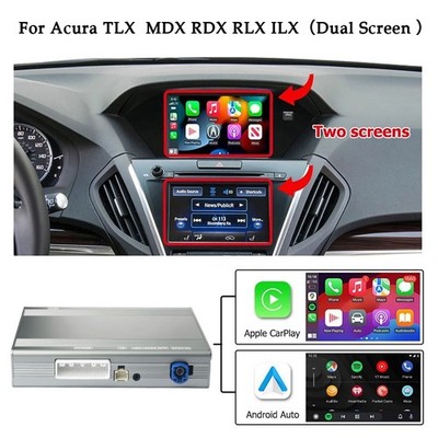 Wireless CarPlay Android Auto Retrofit Unit For Acura TLX TLX-L MDX RDX RLX ILX